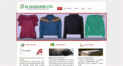 Desktop Screenshot of jkjacquardltd.com